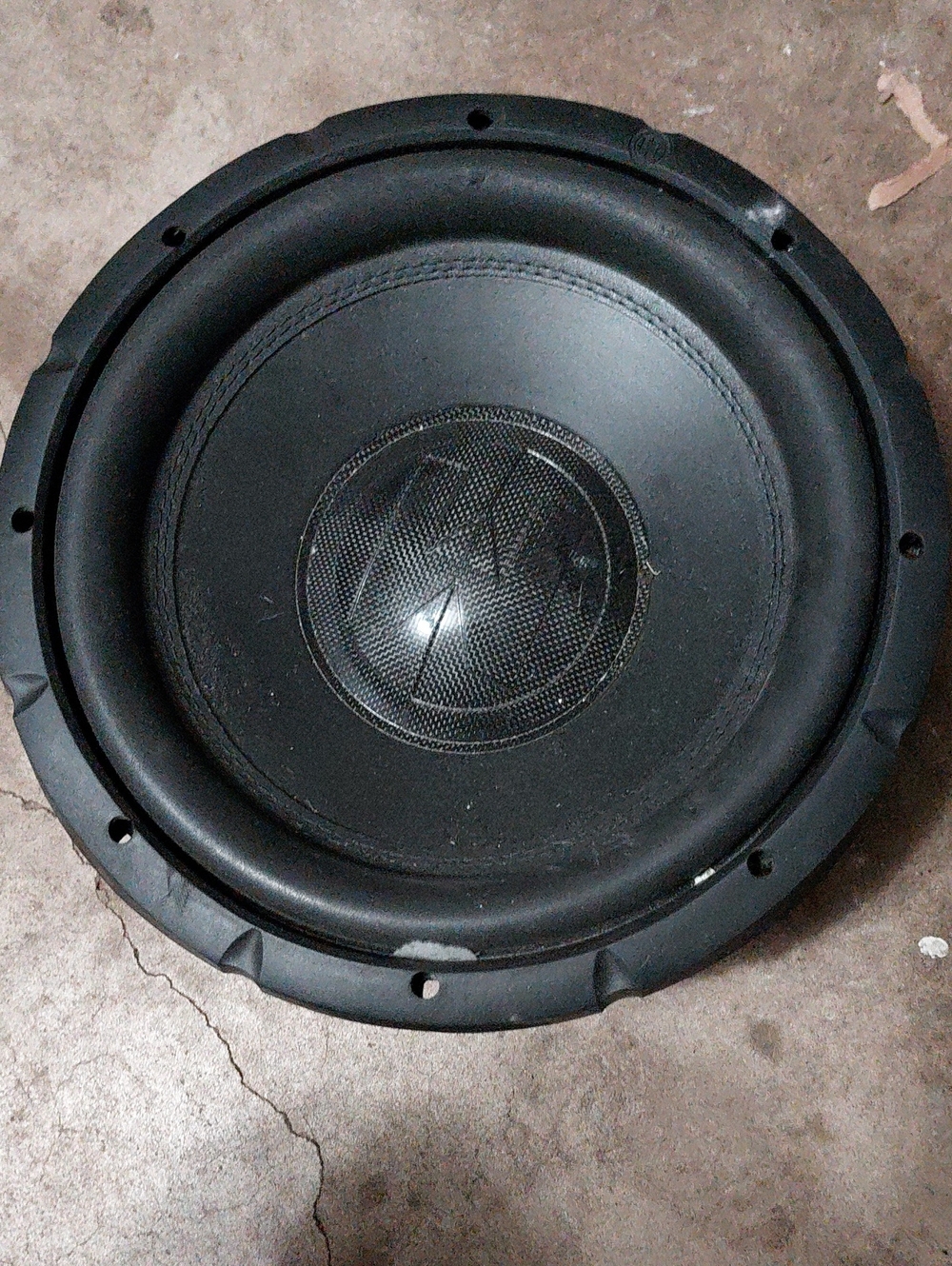 Black Car Subwoofer Speaker - Premium Deep Bass